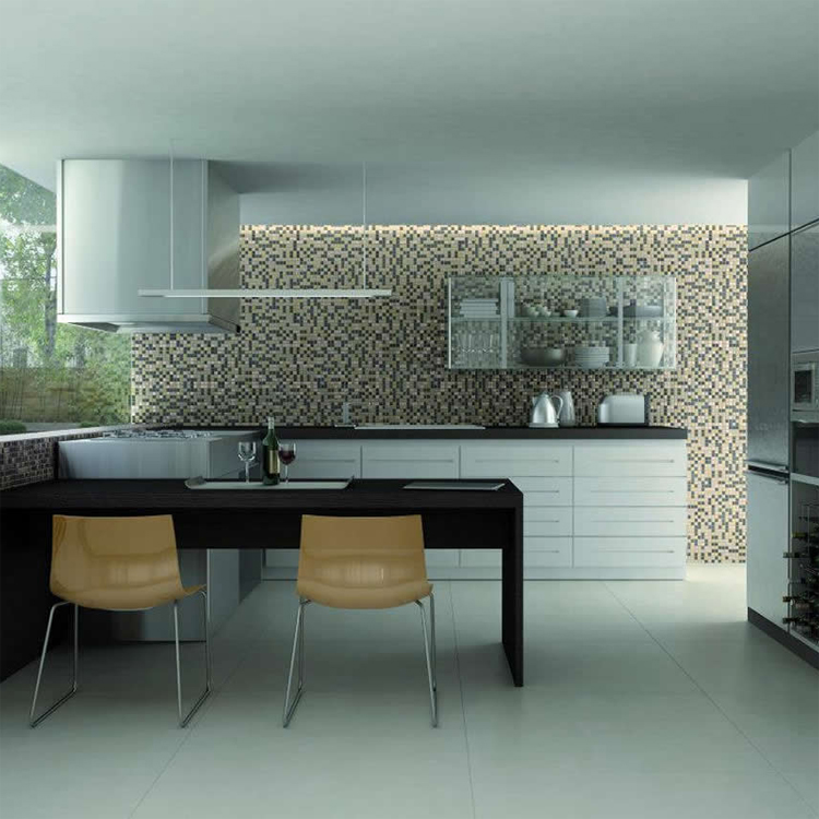 Мозаика для стен кухни в интерьере